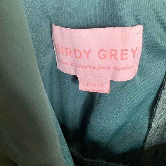 Birdy Grey Laurie Bridesmaid Dress in Emerald - Picture 4 of 8